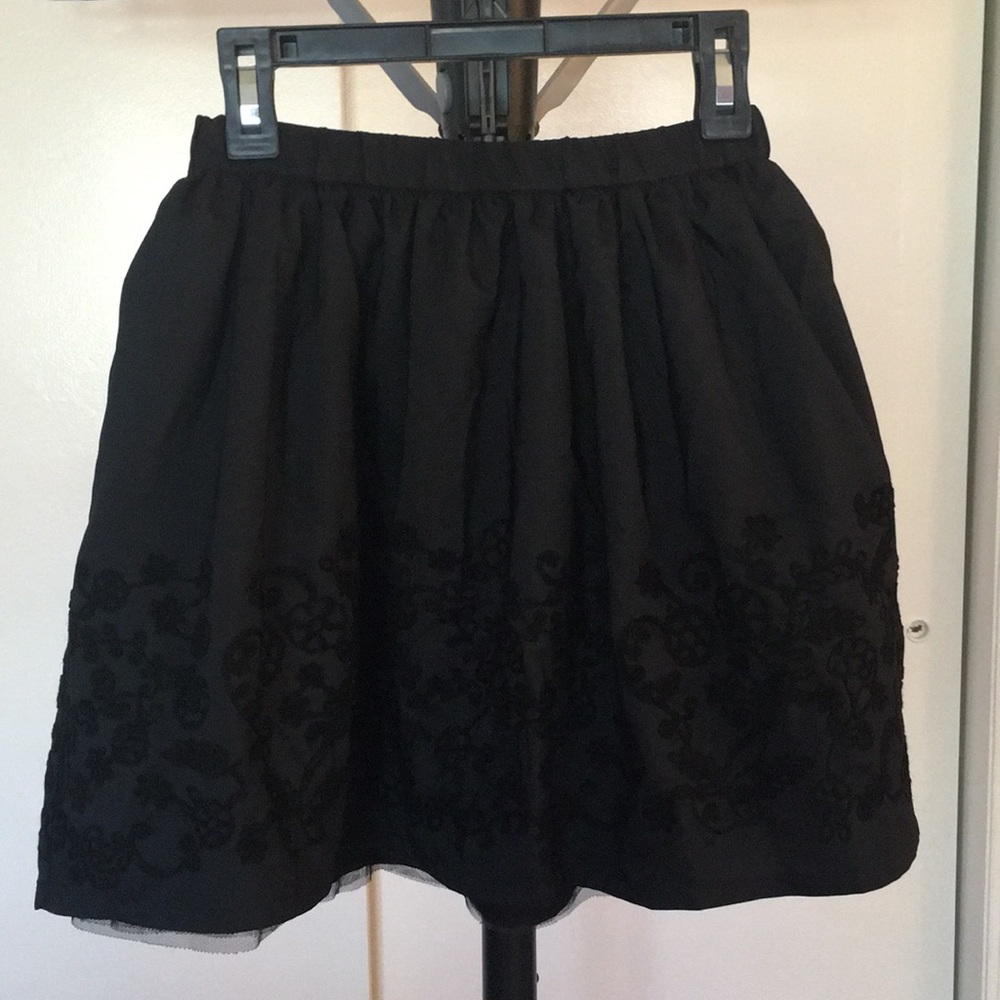 Girls Black Skirt